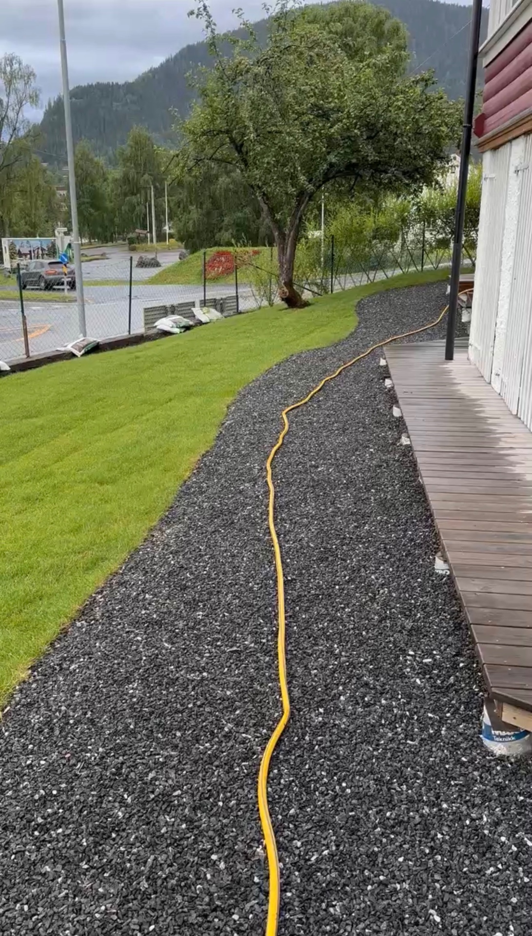 Løype med singelkant
